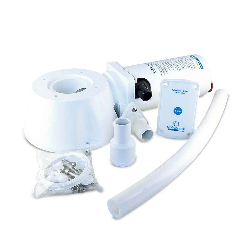 Albin Group Marine Standard Electric Toilet Conversion Kit - 12V [07-66-019] - Twin Screws Marine Service