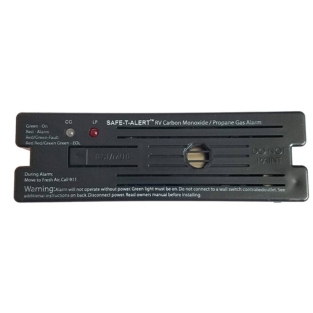Safe-T-Alert Combo Carbon Monoxide Propane Alarm Surface Mount - Black [35-741-BL] - Twin Screws Marine Service
