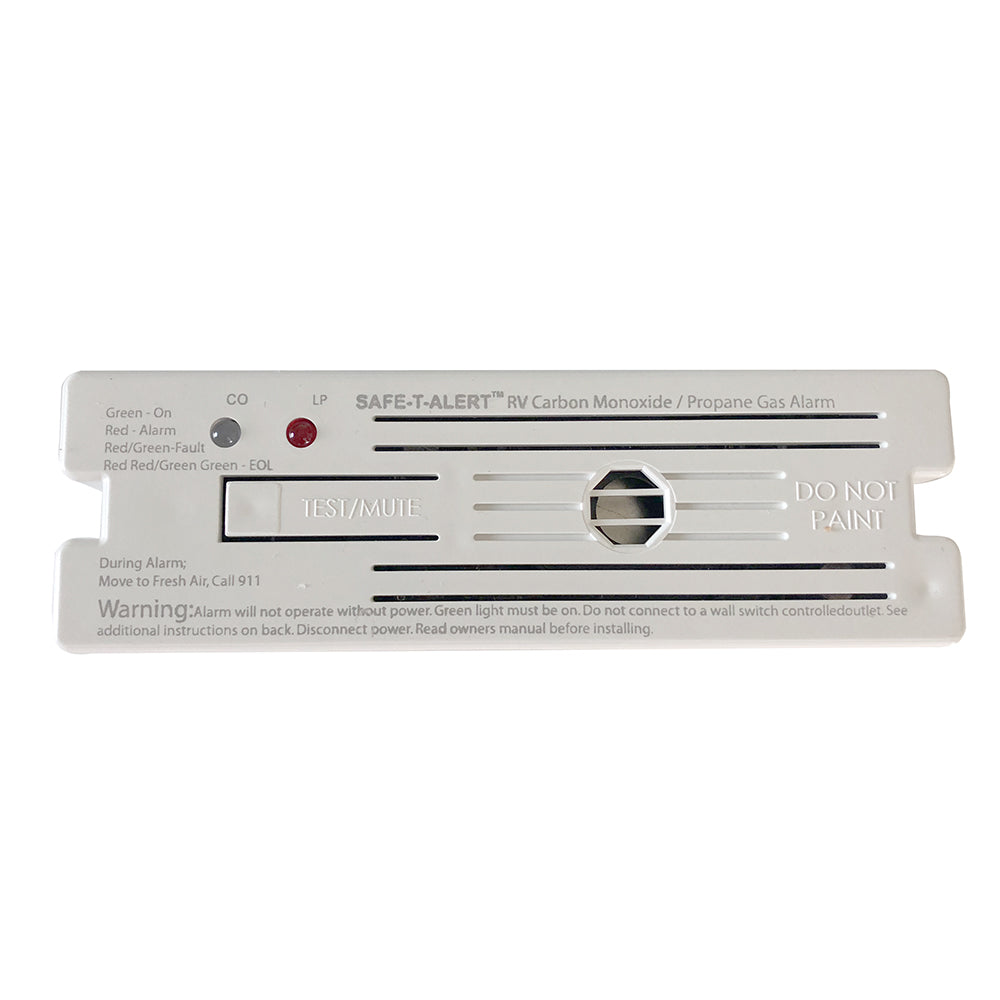 Safe-T-Alert Combo Carbon Monoxide Propane Alarm Surface Mount - White [35-741-WHT] - Twin Screws Marine Service