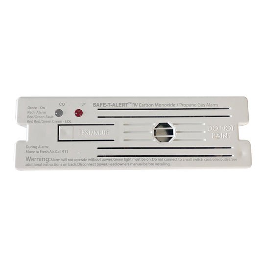 Safe-T-Alert Combo Carbon Monoxide Propane Alarm Surface Mount - White [35-741-WHT] - Twin Screws Marine Service