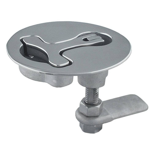TACO Latch-tite Lifting Handle - 3" Round - Stainless Steel [F16-3000] - Twin Screws Marine Service