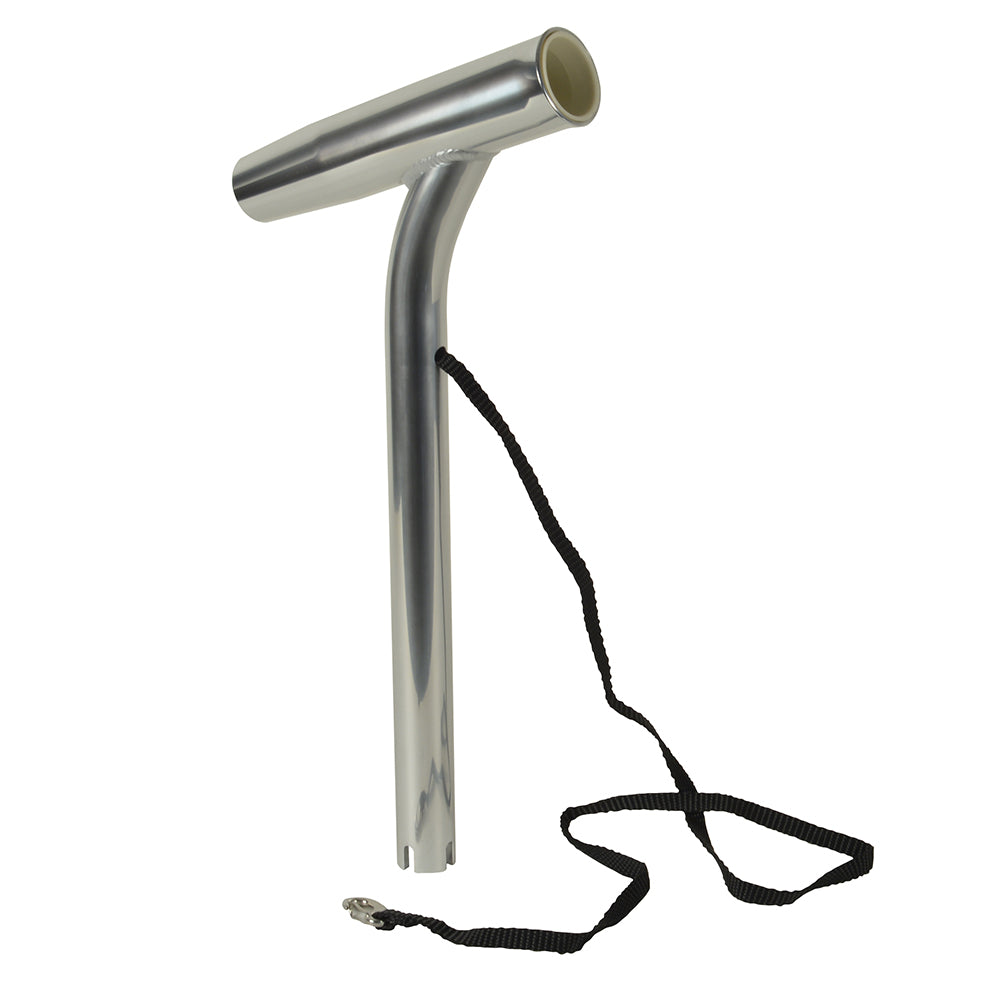 C.E. Smith Outrigger Rod Holder w/Liner  Strap - Aluminum [53800] - Twin Screws Marine Service