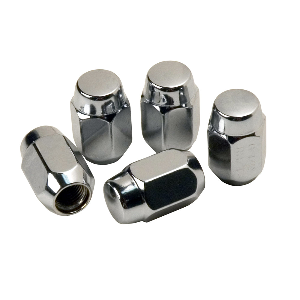 C.E. Smith Chrome Acorn Wheel Nuts - 1/2"-20 [16720A] - Twin Screws Marine Service