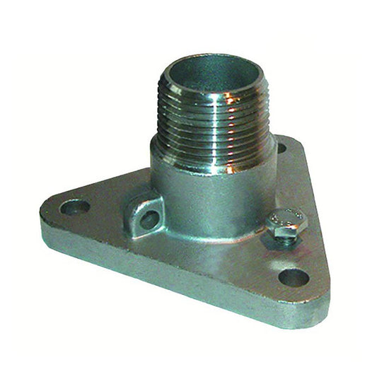 GROCO 1" #316 Stainless Steel NPS to NPT Flange Adapter [IBVF-1000-S] - Twin Screws Marine Service