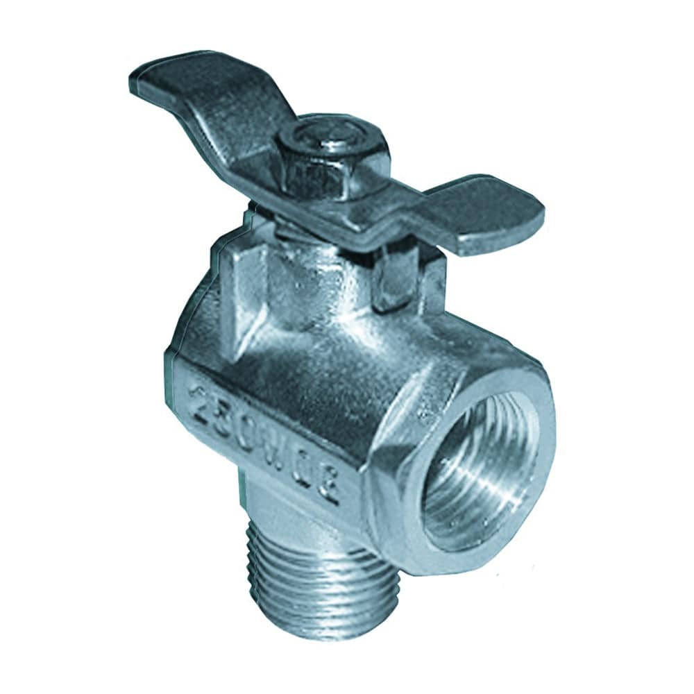 GROCO 1/2" NPT 90 Stainless Steel Fuel Valve [FV-590-S] - Twin Screws Marine Service