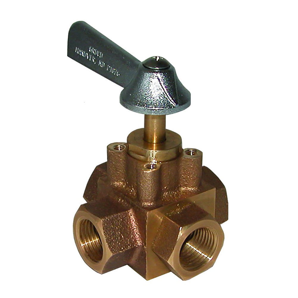 GROCO 1/2" 4-Port Tank Selector Valve [FV-450-X] - Twin Screws Marine Service