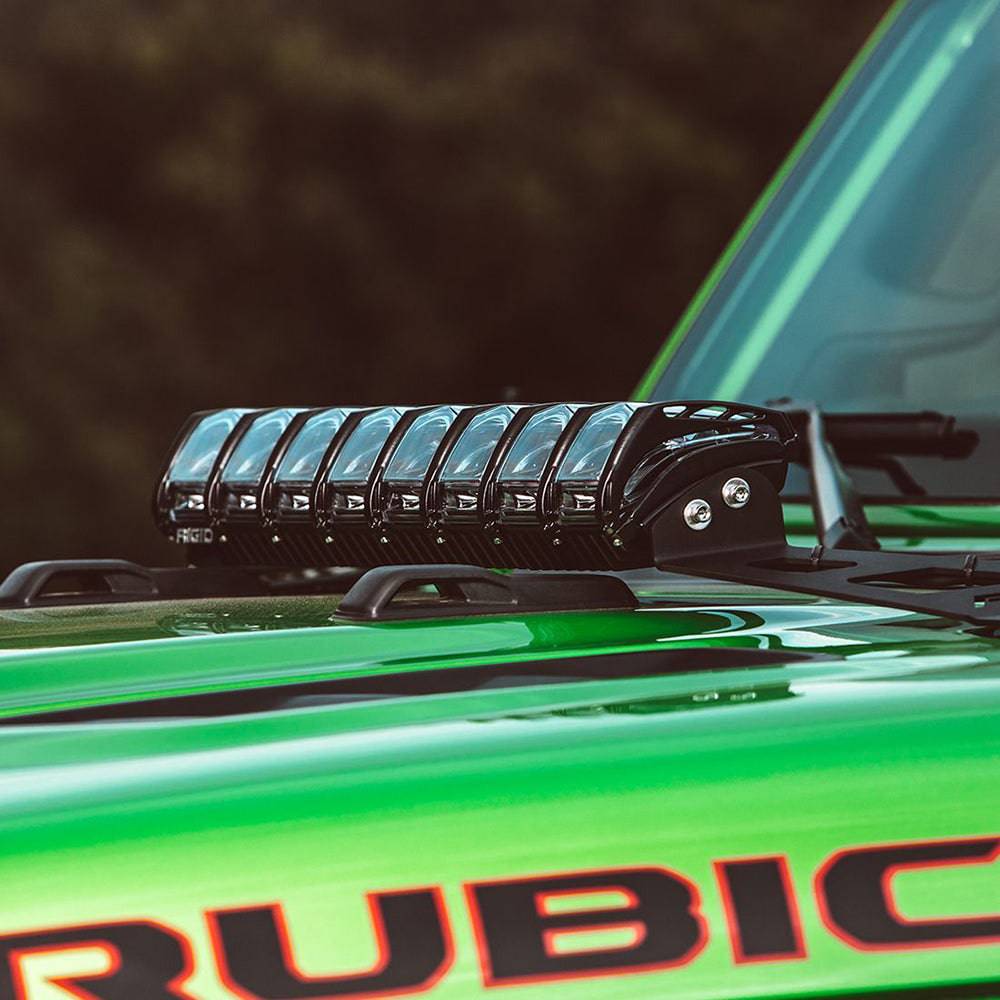 RIGID Industries 2018 Jeep Wrangler JL Adapt Hood Mount f/20" Adapt Lightbar [41665] - Twin Screws Marine Service