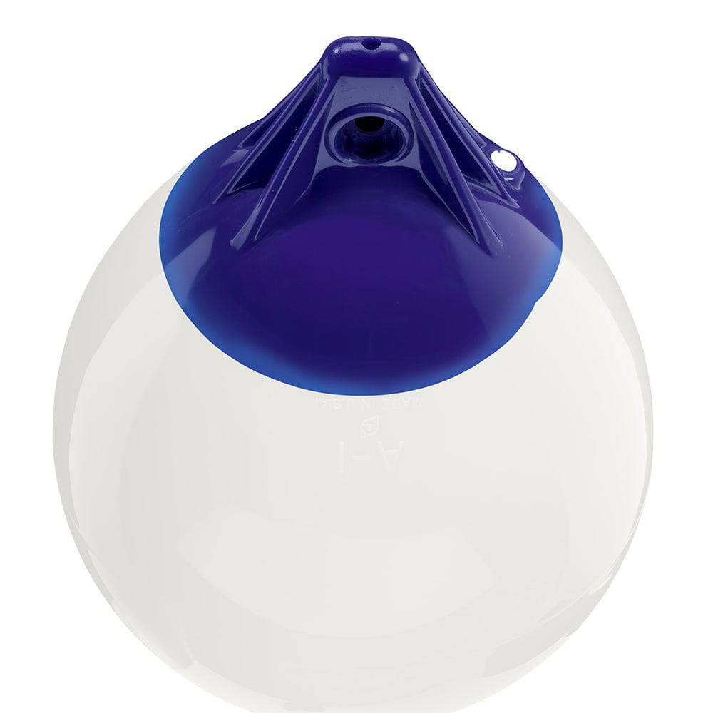 Polyform A-1 Buoy 11" Diameter - White [A-1 WHITE] - Twin Screws Marine Service