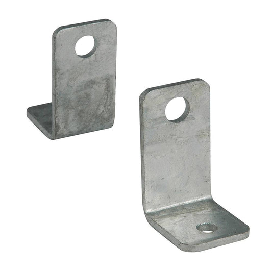 C.E. Smith Side Angle "L" Bracket - Pair - Galvanized [10211G] - Twin Screws Marine Service