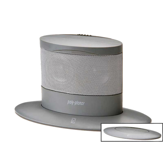 Poly-Planar MA-7020G 50 Watt Waterproof Pop-Up Spa Speaker - Gray [MA7020G] - Twin Screws Marine Service
