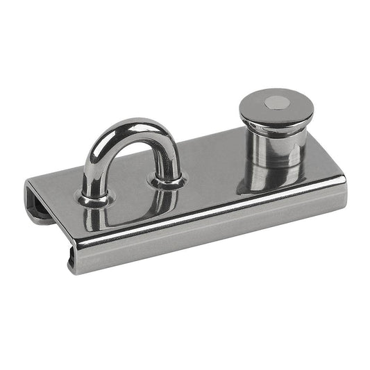 Schaefer T-Track Stainless Steel Slider 1" x 1/8" Lined [17-59] - Twin Screws Marine Service