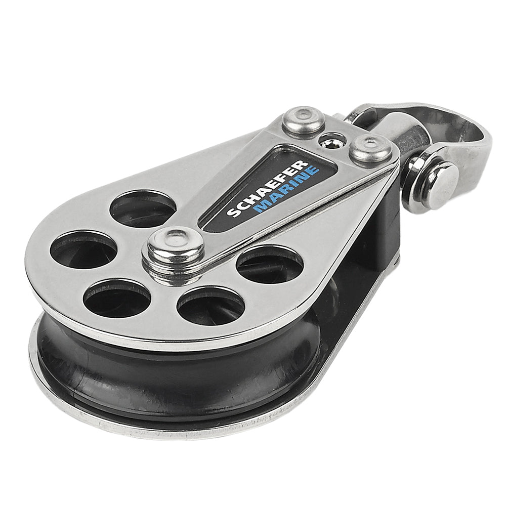 Schaefer Single Stainless Steel Block - 51mm Sheave [505-05] - Twin Screws Marine Service