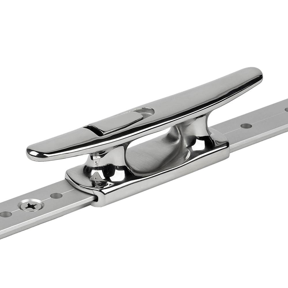 Schaefer Mid-Rail Chock/Cleat Stainless Steel - 1" [70-74] - Twin Screws Marine Service