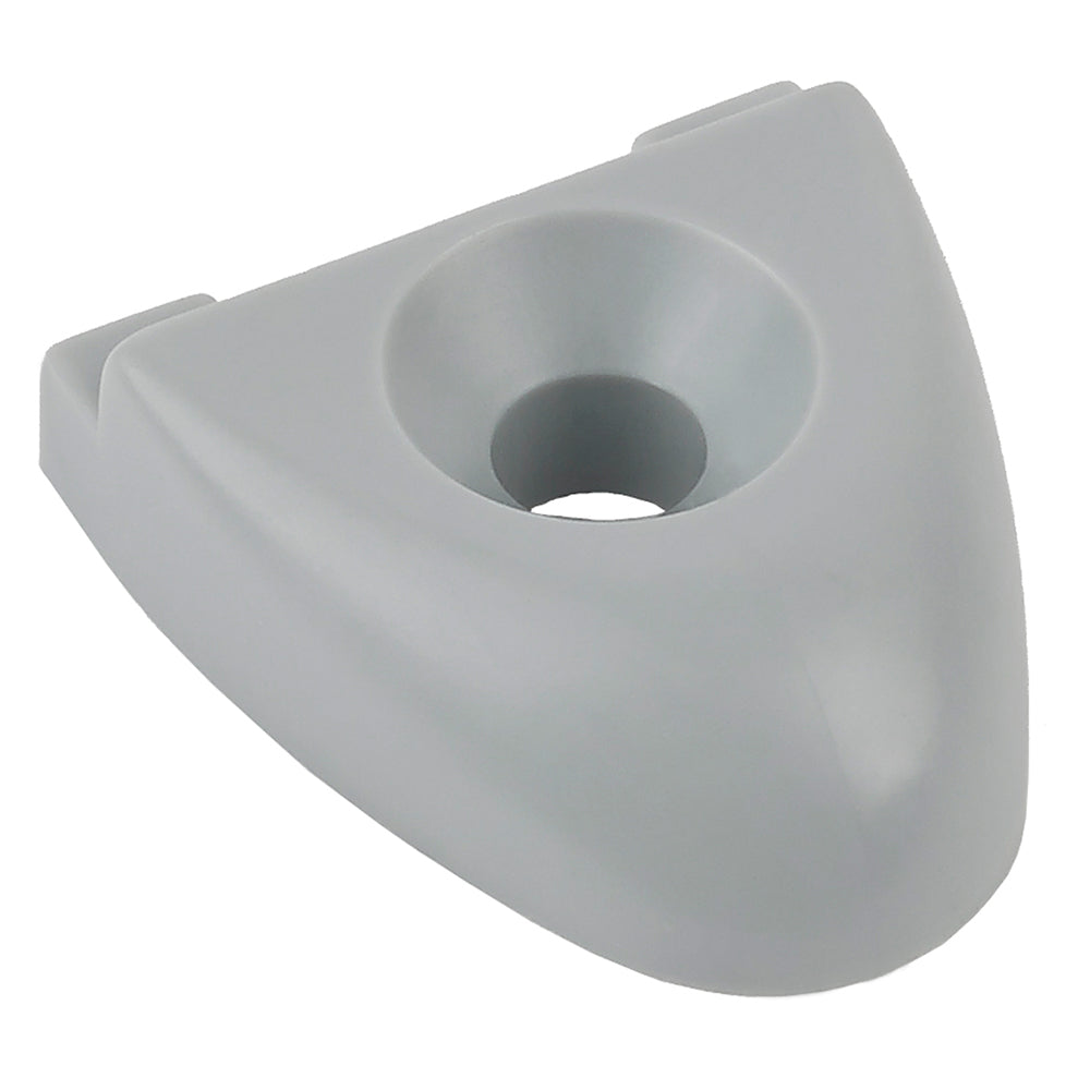 Schaefer T-Track Endstop f/1" Track - Grey [74-35-G] - Twin Screws Marine Service