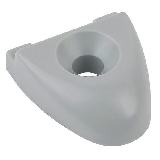 Schaefer T-Track Endstop f/1" Track - Grey [74-35-G] - Twin Screws Marine Service