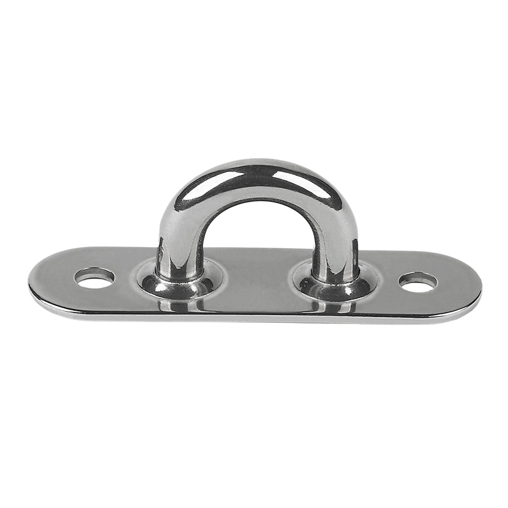 Schaefer Stainless Steel Welded Pad Eye - 2-1/4"L x 5/8"W [78-05] - Twin Screws Marine Service