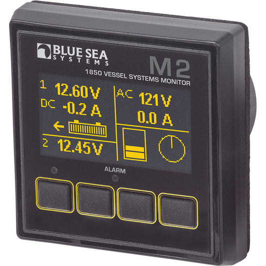 Blue Sea 1850 M2 Vessel Systems Monitor [1850] - Twin Screws Marine Service