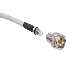 Shakespeare PL-259-ER Screw-On PL-259 Connector f/Cable w/Easy Route FME Mini-End [PL-259-ER] - Twin Screws Marine Service