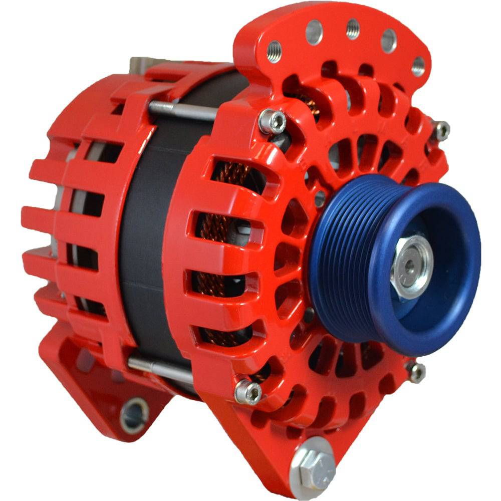 Balmar Alternator 3.15" Dual Foot Saddle J10 Serpentine Pulley - 170A - 12V [XT-DF-170-J10] - Twin Screws Marine Service