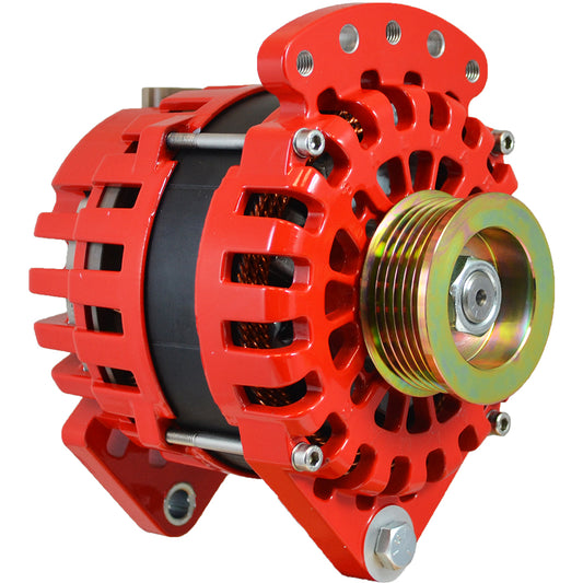 Balmar Alternator 3.15" Dual Foot Saddle K6 Serpentine Pulley - 170A - 12V [XT-DF-170-K6] - Twin Screws Marine Service