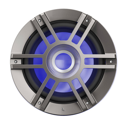 Infinity 10" Marine RGB Kappa Series Speakers - Titanium/Gunmetal [KAPPA1050M] - Twin Screws Marine Service