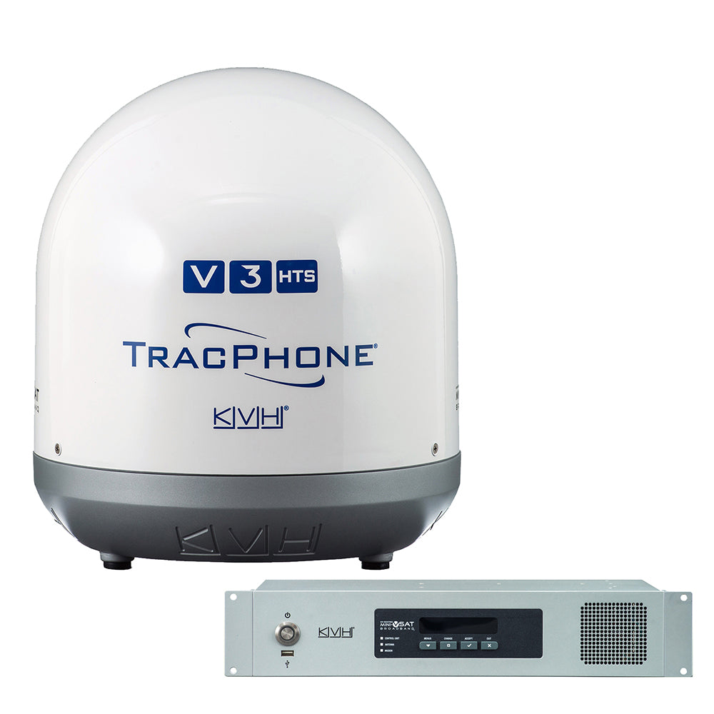 KVH TracPhone V3-HTS Ku-Band 14.5" mini-VSAT [01-0418-11] - Twin Screws Marine Service