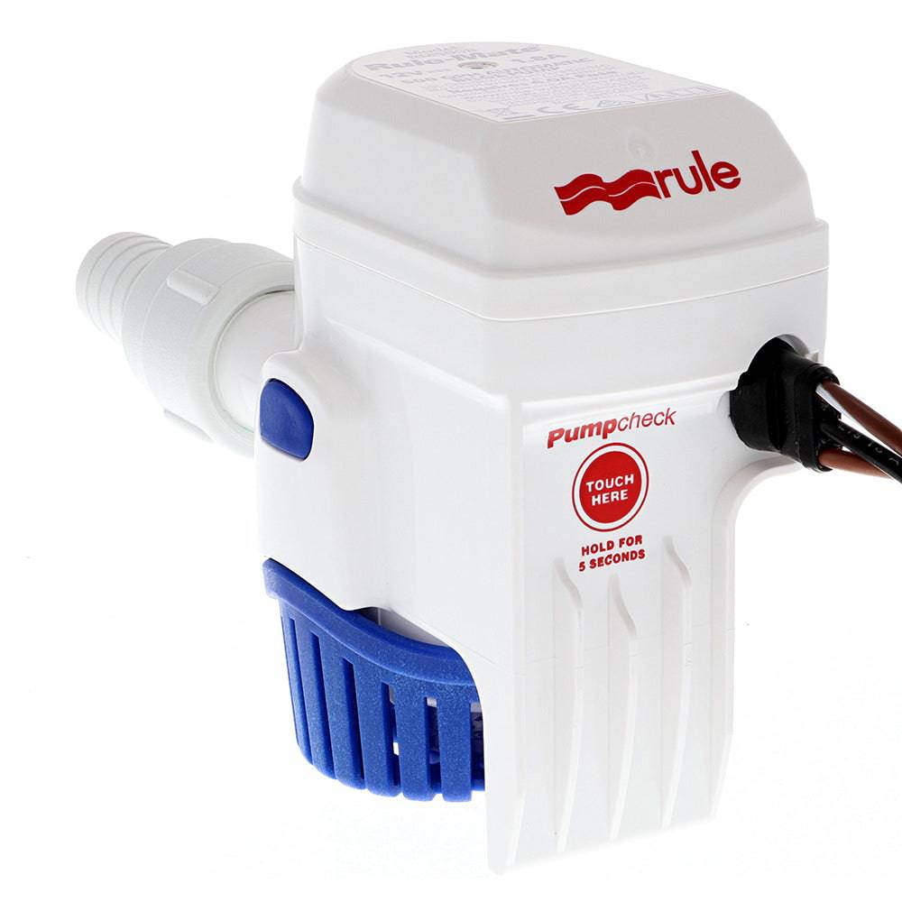 Rule Rule-Mate 500 Fully Automated Bilge Pump - 12V [RM500B] - Twin Screws Marine Service
