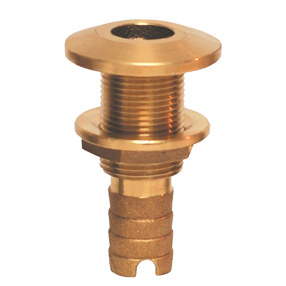 GROCO Bronze Hose Barb Thru-Hull Fitting - 1-1/2" [HTH-1500] - Twin Screws Marine Service