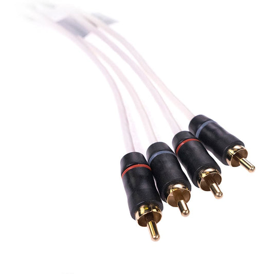 Fusion Performance RCA Cable - 4 Channel - 25 [010-12620-00] - Twin Screws Marine Service