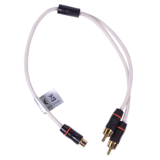 Fusion Performance RCA Cable Splitter - 1 Female to 2 Male - .9 [010-12621-00] - Twin Screws Marine Service