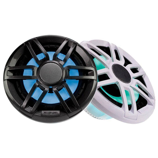 Fusion XS-FL65SPGW XS Series 6.5" - RGB 200 Watt Sports Marine Speakers - Grey  White Grill Options [010-02196-20] - Twin Screws Marine Service