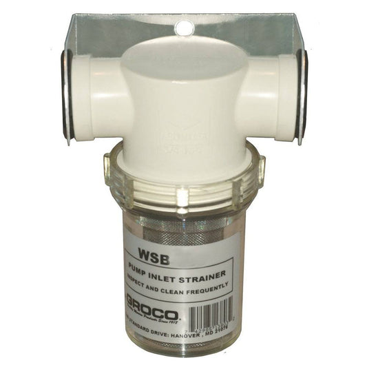GROCO 1" Fresh Water Strainer w/Plastic Basket [WSB-1000-P] - Twin Screws Marine Service
