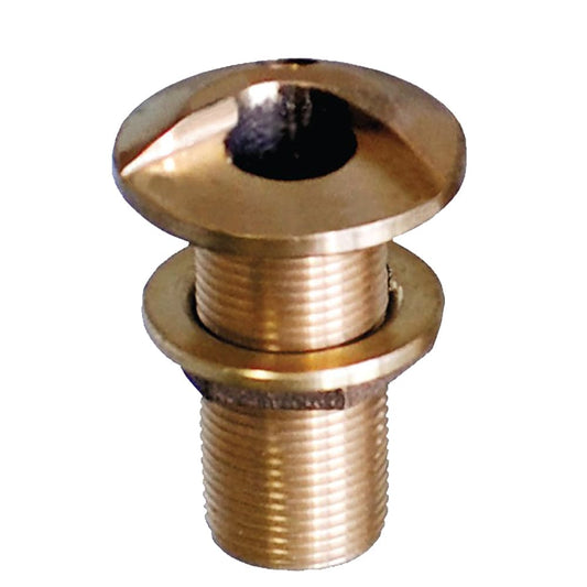 GROCO 3/4" Bronze High Speed Thru-Hull Fitting w/Nut [HSTH-750-W] - Twin Screws Marine Service
