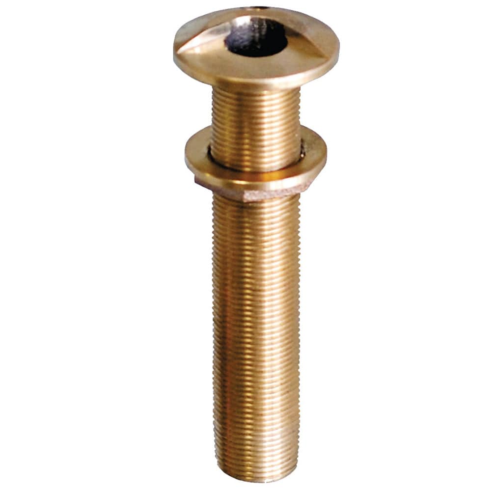 GROCO 3/4" Bronze Extra Long High Speed Thru-Hull Fitting w/Nut [HSTHXL-750-W] - Twin Screws Marine Service