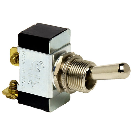 Cole Hersee Heavy-Duty Toggle Switch SPST Off-(On) 2 Screw [55020-BP] - Twin Screws Marine Service