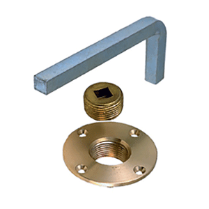 Perko Garboard Drain Plus w/Steel Wrench [0124000PLB] - Twin Screws Marine Service