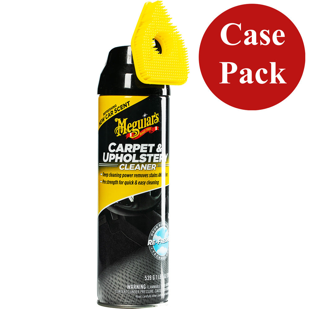 Meguiars Carpet  Upholstery Cleaner - 19oz. *Case of 6* [G191419CASE] - Twin Screws Marine Service