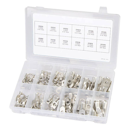 Ancor 100-Piece Tinned Copper Lug Kit [255101] - Twin Screws Marine Service