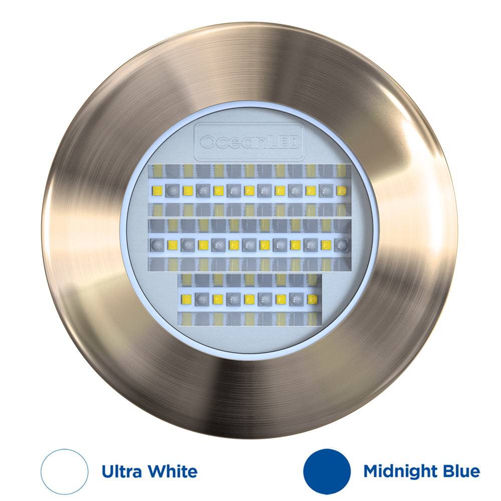 OceanLED Explore E6 XFM Underwater Light - Ultra White/Midnight Blue [E6009BW] - Twin Screws Marine Service