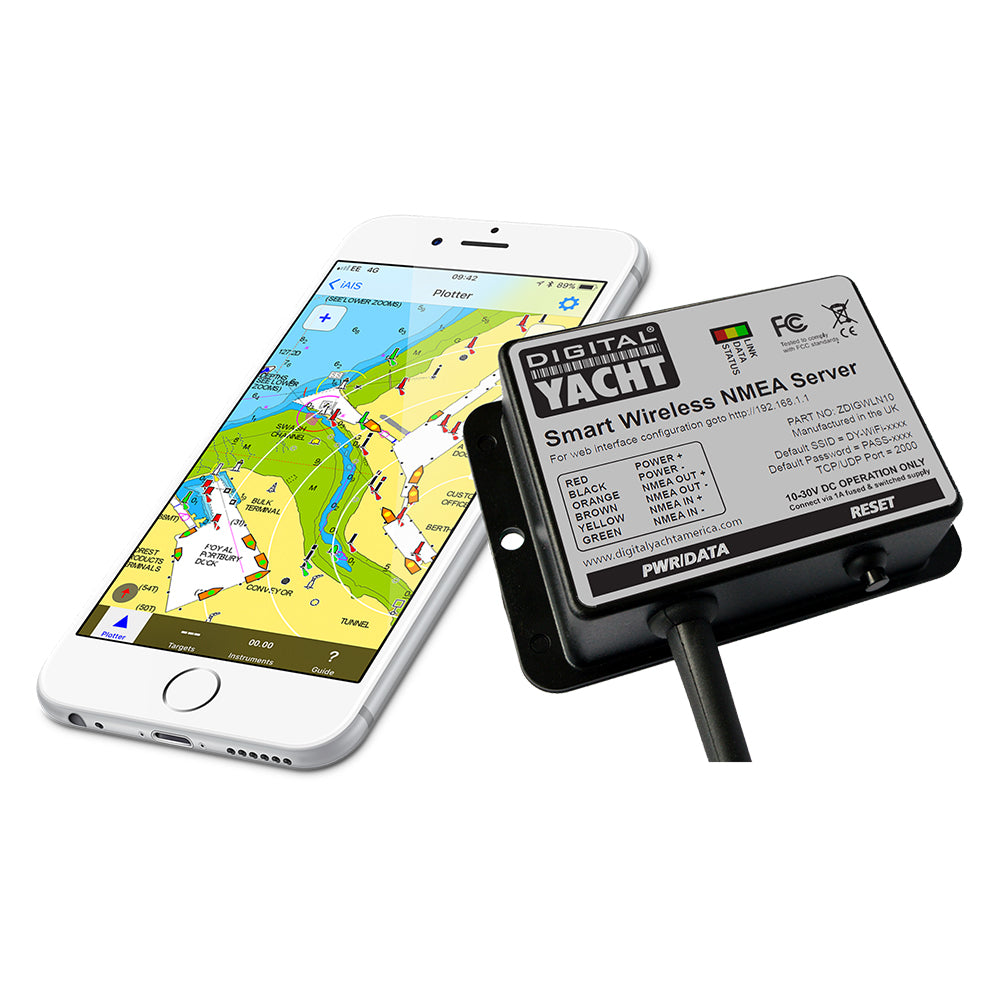 Digital Yacht WLN10 Smart NMEA to WiFi Converter - 4800 Baud [ZDIGWLN10SM] - Twin Screws Marine Service