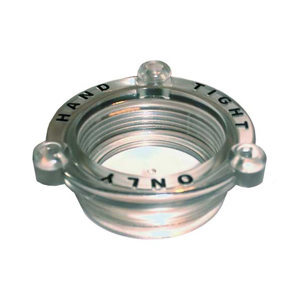 GROCO Non-Metallic Strainer Cap Fits ARG-1500  Larger [ARG-1501-PC] - Twin Screws Marine Service