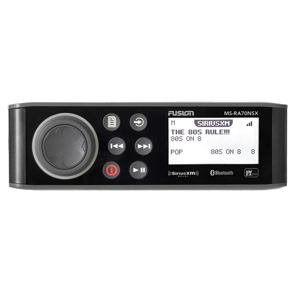 Fusion MS-RA70NSX Stereo w/BT/AM/FM/SiriusXM - 2 Zone [010-01516-30] - Twin Screws Marine Service