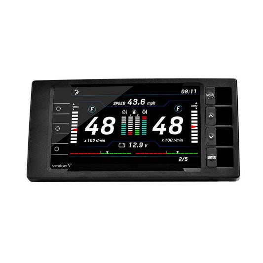 Veratron OceanLink 7" NMEA 2000 Certified TFT Gateway - Black [A2C1865330001] - Twin Screws Marine Service