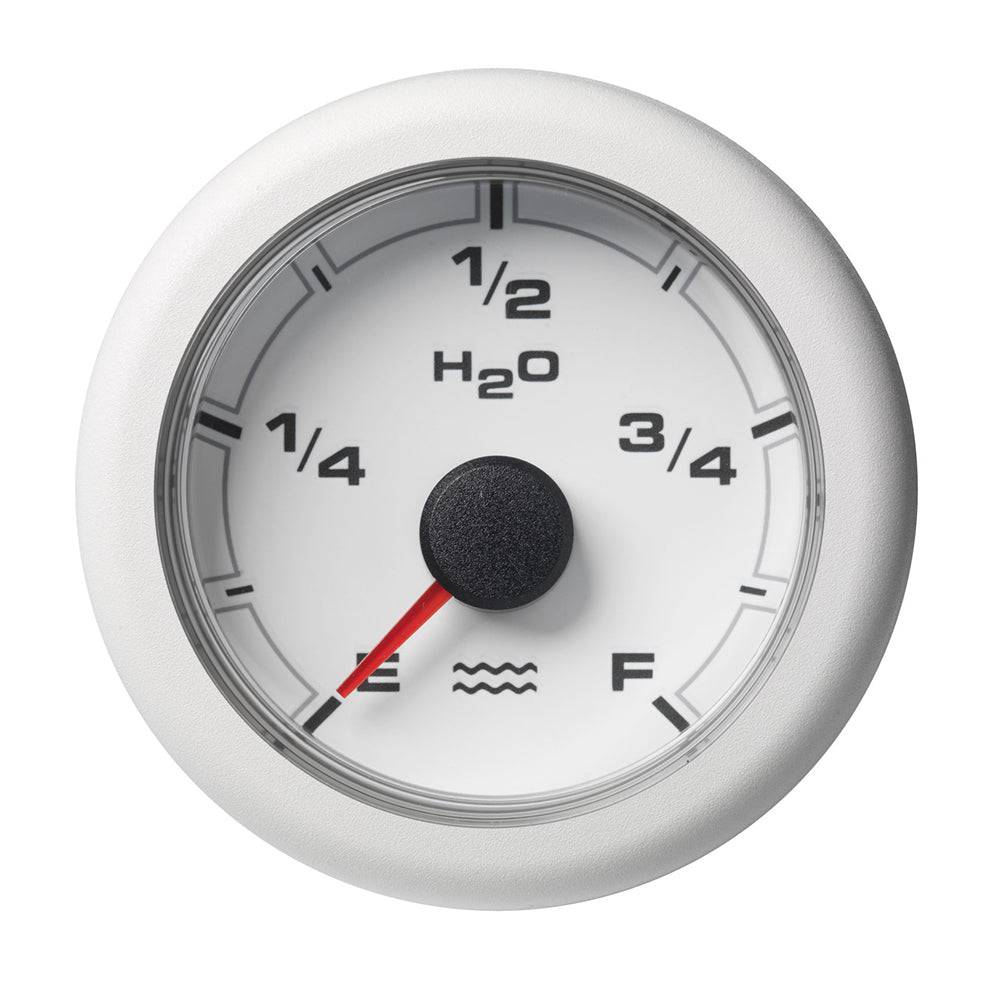 Veratron 52MM (2-1/16") OceanLink Fresh Water Empty Gauge - White Dial  Bezel [A2C1065920001] - Twin Screws Marine Service