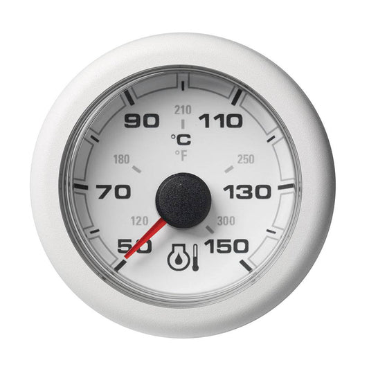Veratron 52MM (2-1/16") OceanLink Engine Oil Temperature 150C/300F - White Dial  Bezel [A2C1065860001] - Twin Screws Marine Service