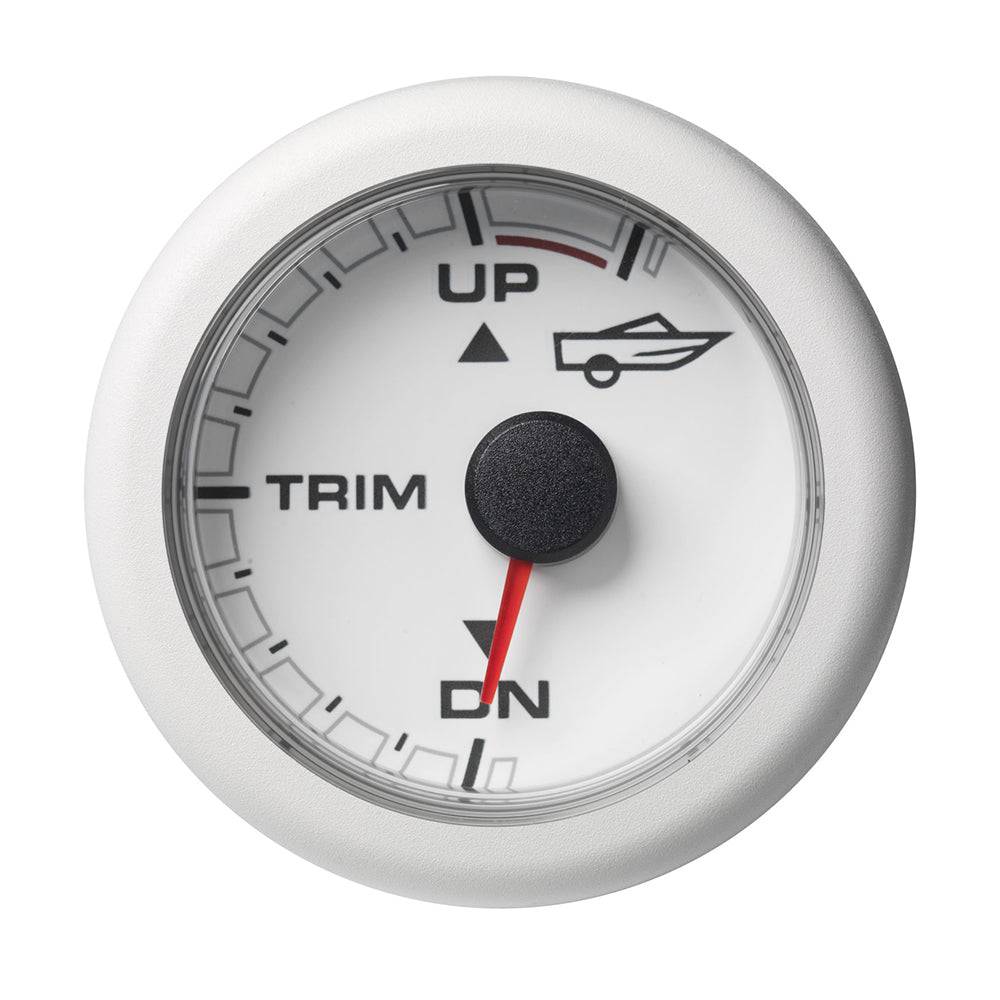 Veratron 52MM (2-1/16") OceanLink Engine Trim - Up/Down - White Dial  Bezel [A2C1065840001] - Twin Screws Marine Service