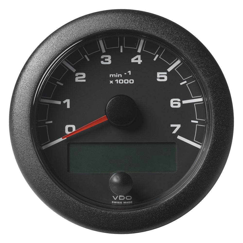 Veratron 3-3/8" (85MM) OceanLink NMEA 2000 Tachometer - 7000 RPM - Black Dial  Bezel [A2C1065810001] - Twin Screws Marine Service