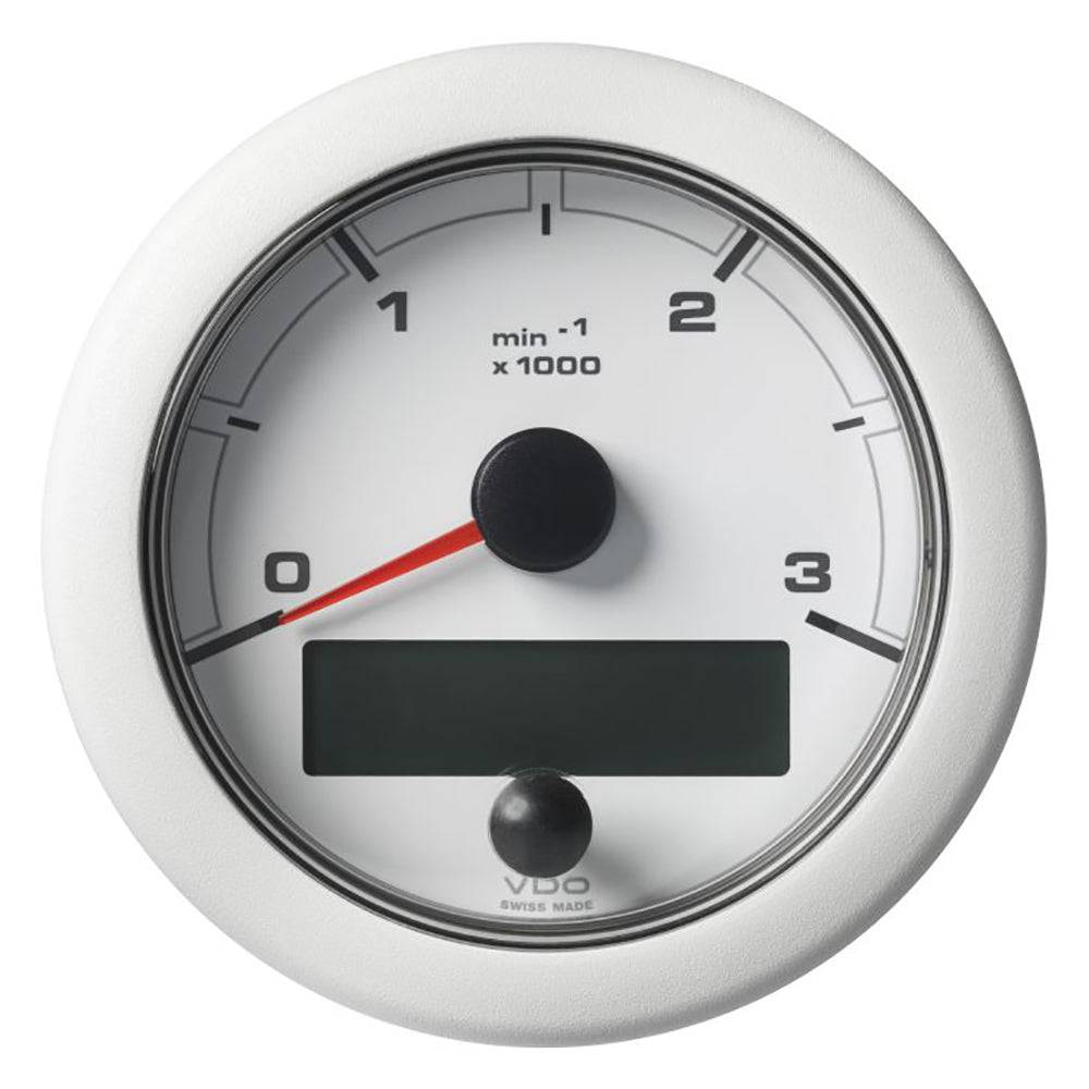 Veratron 3-3/8" (85MM) OceanLink NMEA 2000 Tachometer - 3000 RPM - White Dial  Bezel [A2C1065670001] - Twin Screws Marine Service