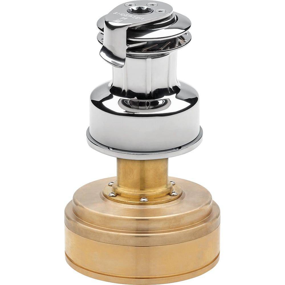ANDERSEN 34ST Compact Below Deck Electric FS Winch Variable Speed - 12V [RA2034014100] - Twin Screws Marine Service