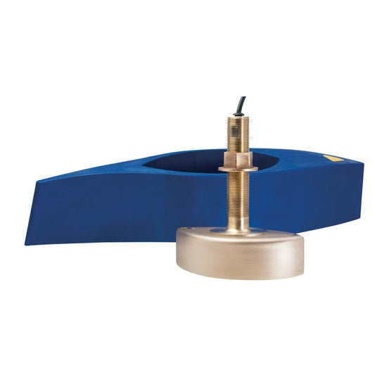 Furuno B285M Medium-Frequency CHIRP Transducer w/Temperature - Bronze Thru-Hull w/High Speed Fairing Block [B285M] - Twin Screws Marine Service